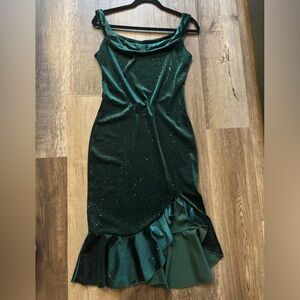 Sparkles velvet dress